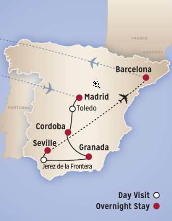 tours of spain march 2024
